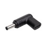 Akyga AK-ND-C10 adaptador de carga USB-C a DC 4,5 x 3,0 mm + pin para portátiles, 18,5-20 V, 100 W, para Dell