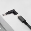 Akyga AK-ND-C13 adaptador de carga USB-C a DC 4,8 x 1,7 mm para portátiles, 18,5-20 V, 100 W