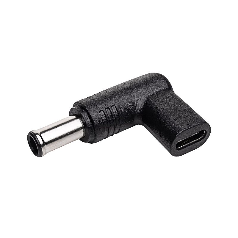 Akyga AK-ND-C14 adaptador de carga USB-C a DC 6,5 x 4,4 mm + pin para portátiles, 18,5-20 V, 100 W