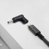 Akyga AK-ND-C15 adaptador de carga USB-C a DC 4,0 x 1,3 mm para portátiles, 18,5-20 V, 100 W