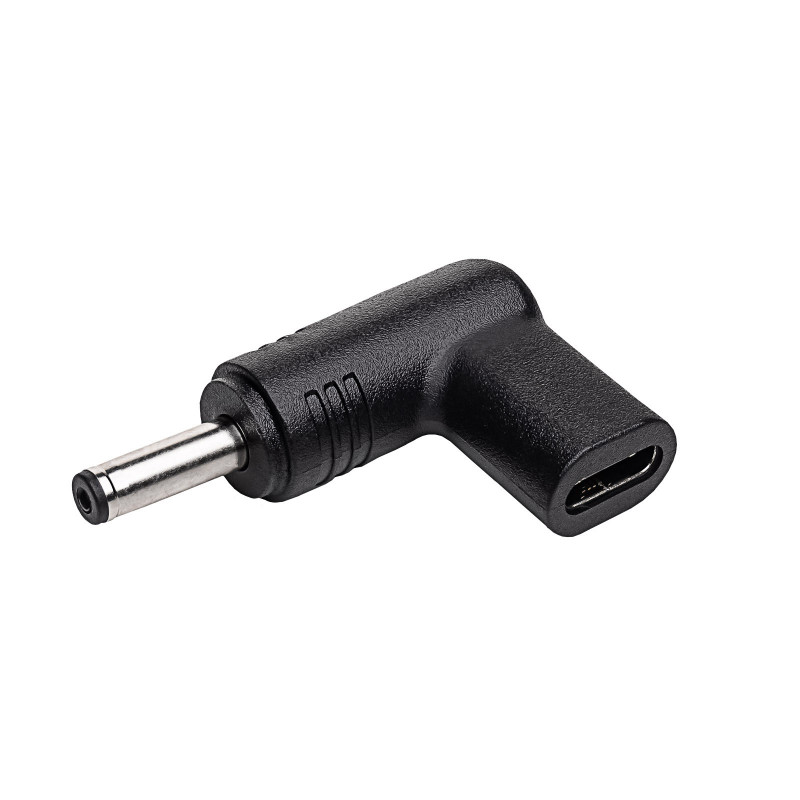 Akyga AK-ND-C15 adaptador de carga USB-C a DC 4,0 x 1,3 mm para portátiles, 18,5-20 V, 100 W