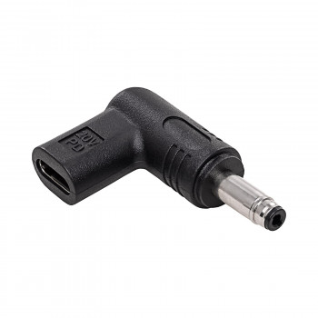 Akyga AK-ND-C17 adaptador de carga USB-C a DC 4,8 x 1,7 mm para portátiles, 18,5-20 V, 100 W