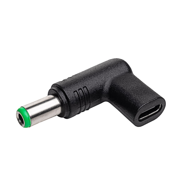 Akyga AK-ND-C18 adaptador de carga USB-C a DC 6,3 x 3,0 mm para portátiles, 15-16 V, 100 W