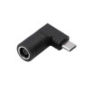 Akyga AK-ND-D01 adaptador DC 7,9 x 5,5 mm + pin a USB-C PD para fuentes de alimentación de portátil, 65 W