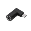Akyga AK-ND-D02 adaptador DC 7,4 x 5,0 mm + pin a USB-C PD para fuentes de alimentación de portátil, 65 W