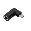 Akyga AK-ND-D04 adaptador DC 6,5 x 4,4 mm + pin a USB-C PD para fuentes de alimentación de portátil, 65 W