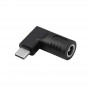 Akyga AK-ND-D05 adaptador DC 6,3 x 3,0 mm a USB-C PD para fuentes de alimentación de portátil, 65 W