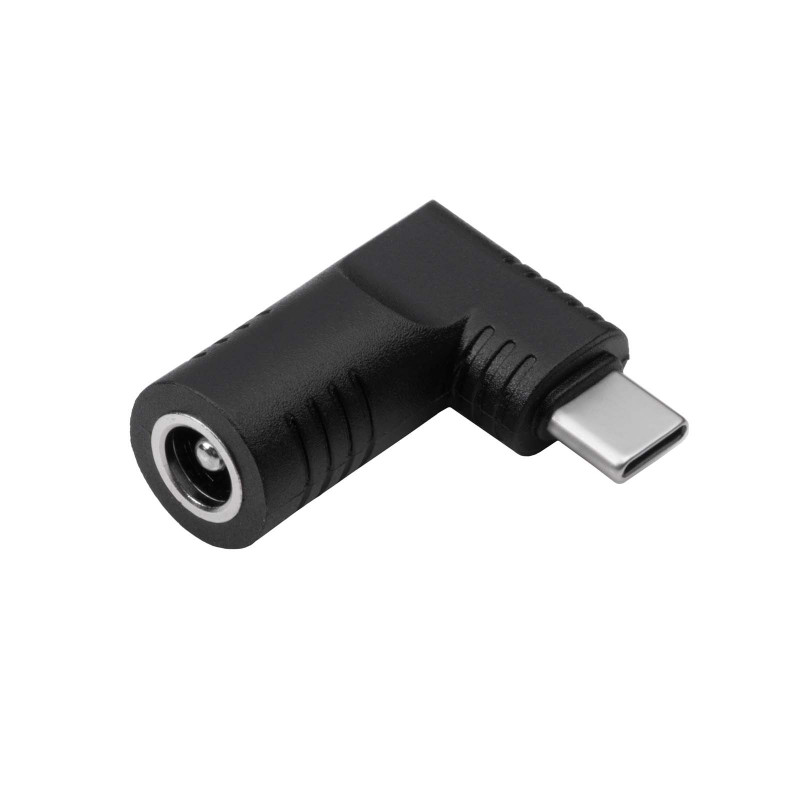 Akyga AK-ND-D05 adaptador DC 6,3 x 3,0 mm a USB-C PD para fuentes de alimentación de portátil, 65 W