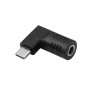 Akyga AK-ND-D07 adaptador DC 5,5 x 2,1 mm a USB-C PD para fuentes de alimentación de portátil, 65 W, para HP