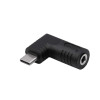 Akyga AK-ND-D11 adaptador DC 4,0 x 1,7 mm a USB-C PD para fuentes de alimentación de portátil, 65 W, para Lenovo