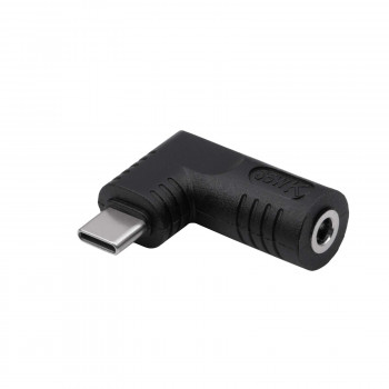 Akyga AK-ND-D11 adaptador DC 4,0 x 1,7 mm a USB-C PD para fuentes de alimentación de portátil, 65 W, para Lenovo