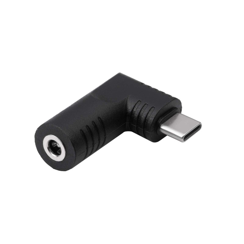Akyga AK-ND-D11 adaptador DC 4,0 x 1,7 mm a USB-C PD para fuentes de alimentación de portátil, 65 W, para Lenovo