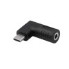 Akyga AK-ND-D12 adaptador DC 4,0 x 1,35 mm a USB-C PD para fuentes de alimentación de portátil, 65 W