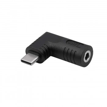 Akyga AK-ND-D12 adaptador DC 4,0 x 1,35 mm a USB-C PD para fuentes de alimentación de portátil, 65 W