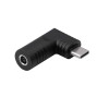 Akyga AK-ND-D13 adaptador DC 4,5 x 3,0 mm + pin a USB-C PD para fuentes de alimentación de portátil, 65 W