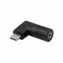 Akyga AK-ND-D14 adaptador DC 3,5 x 1,35 mm a USB-C PD para fuentes de alimentación de portátil, 65 W