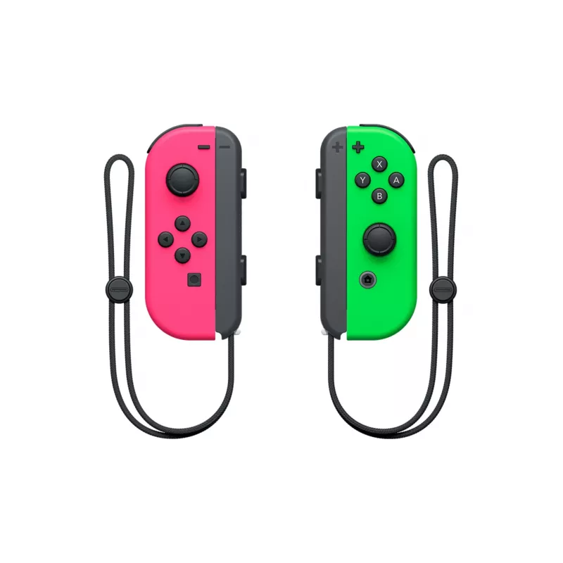 Nintendo Joy-Con set de 2 mandos para Switch, verde neón/rosa neón