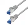 LogiLink CP4062S cable de conexión Cat.6A S/FTP, CCA, LSZH, 3 m, gris