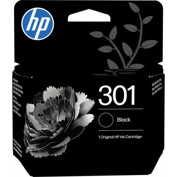 HP 301 cartucho de tinta original negro, 3 ml