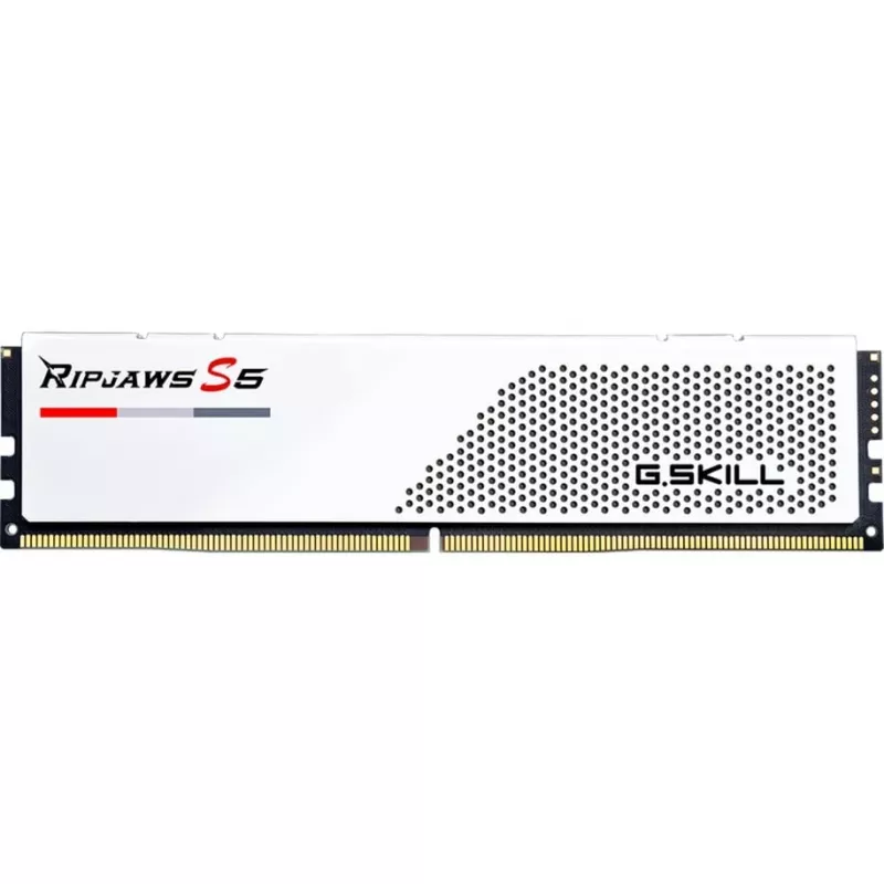 G.Skill Ripjaws S5 F5-5600J3036D32GX2-RS5W kit de memoria DDR5-5600, 64 GB (2 x 32 GB), blanco