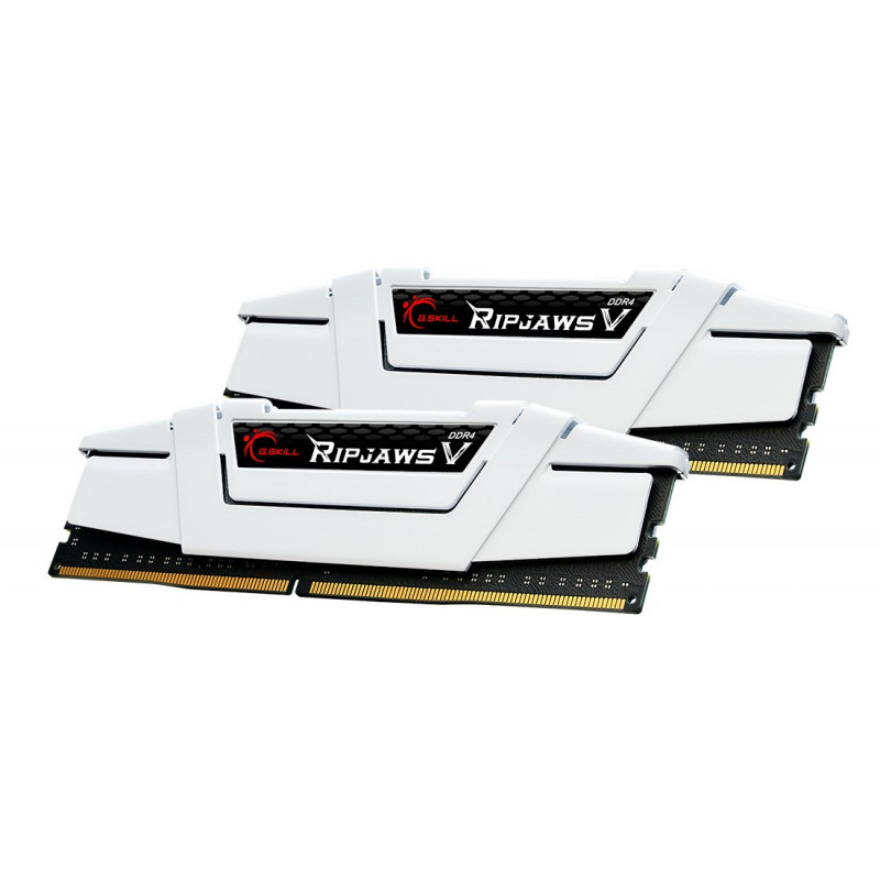 G.Skill Ripjaws V F4-3600C16D-16GVWC kit de memoria DDR4-3600, 16 GB (2 x 8 GB), CL16, XMP2, blanco