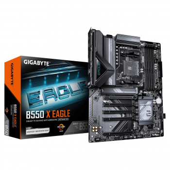 Gigabyte B550 X EAGLE placa base, socket AM4, DDR4, hasta 128 GB