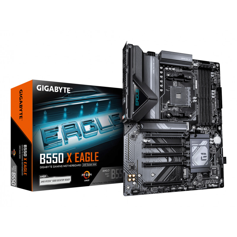 Gigabyte B550 X EAGLE placa base, socket AM4, DDR4, hasta 128 GB