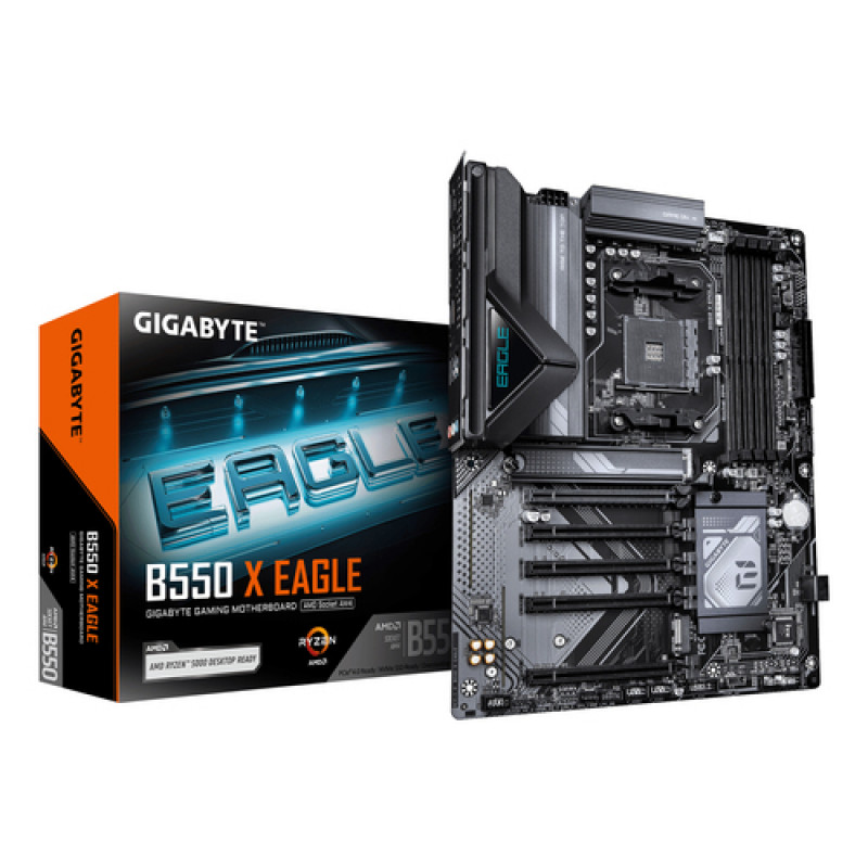 Gigabyte B550 X EAGLE placa base, socket AM4, DDR4, hasta 128 GB