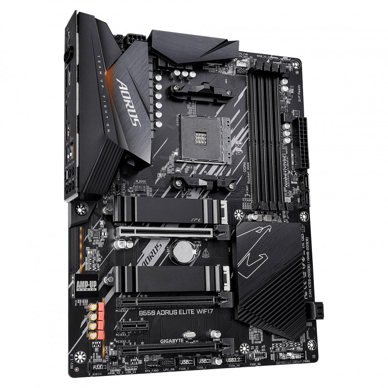 Gigabyte B550 AORUS ELITE WiFi7 placa base, socket AM4, ATX, 4x DDR4