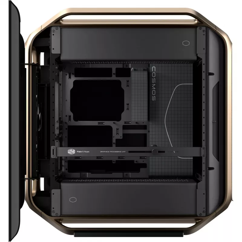 Cooler Master COSMOS Alpha Gold C700-GGNN-S00 caja de ordenador, dorada/negra, cristal templado