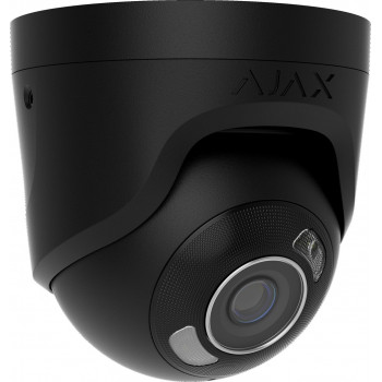 Ajax TurretCam (8EU) HL cámara domo (metálica), 5 MP / 2,8 mm, negra