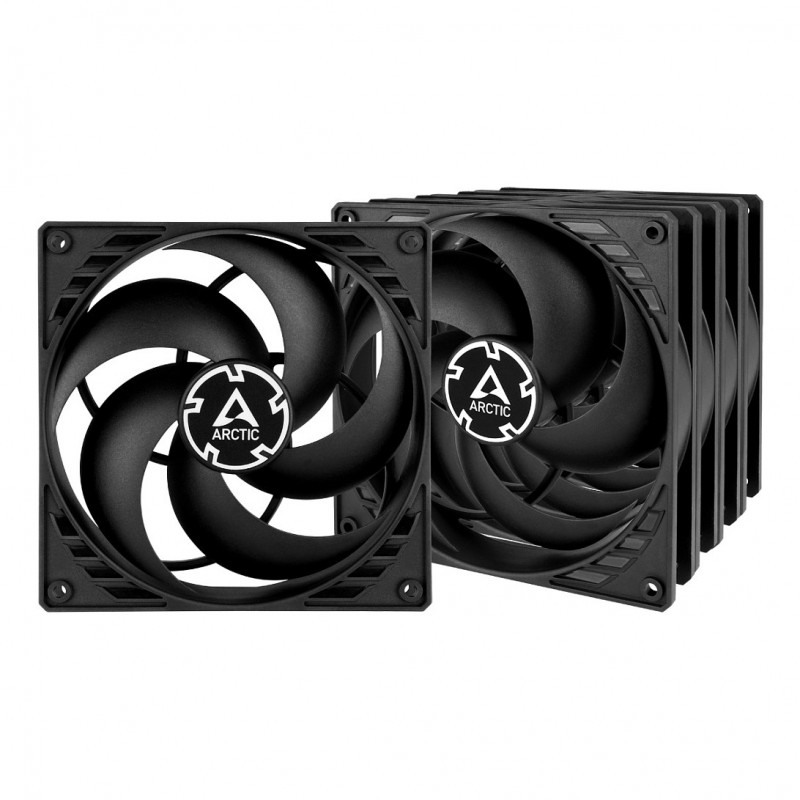 Arctic P14 Value Pack ventiladores de caja de 140 mm (5 uds.), negros
