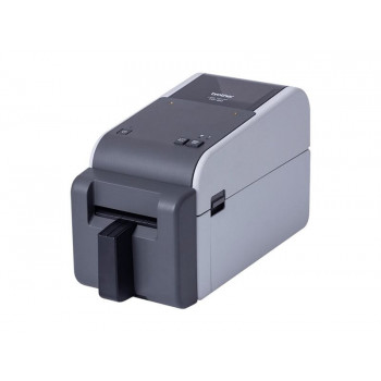 Impresora de etiquetas y recibos Brother TD-2320DFC203, monocroma, térmica directa, rollo de 6,3 cm