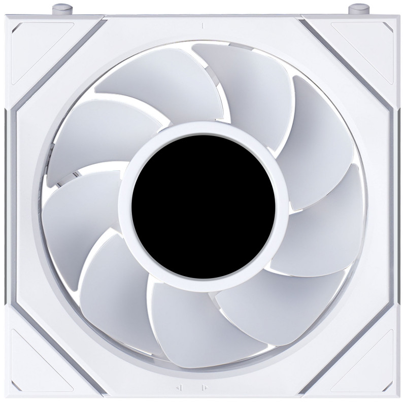 Lian Li UNI FAN SL-INF LCD FLEX Wireless ventilador de caja, ARGB y LCD, Reverse Blade, 120 mm, blanco