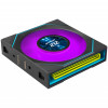 Lian Li UNI FAN SL-INF LCD FLEX Wireless ventiladores de caja (3 uds.) con controlador, ARGB y LCD, Reverse Blade, 120 mm, negros