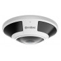 Cámara de seguridad Ernitec Saturn Pro 12MP ojo de pez, 15 m, PoE, IP66, IK10, NDAA