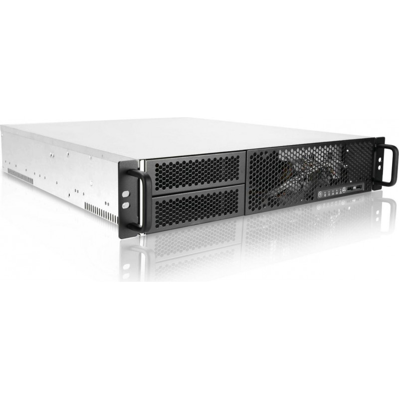 Servidor de rack Ernitec 2U, Ultra 5 225, 1x 1GbE, TPM, 1x fuente de 550W, Windows 11 Pro