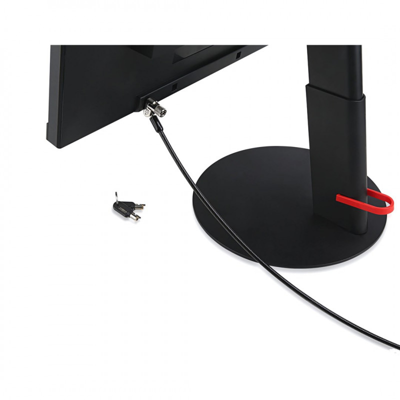 PC todo en uno Lenovo ThinkCentre NEO 50a G5 AIO, Intel Core 5 210H, pantalla táctil FHD de 27 pulgadas, 16 GB de RAM, SSD de 512 GB, Windows 11 Pro, gris + candado de cable Kensington (4Z10P40247)