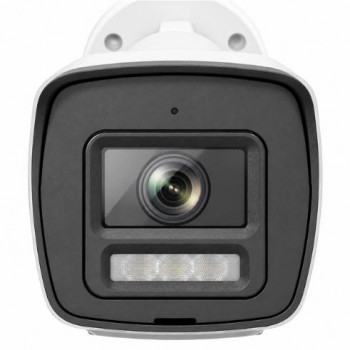 Cámara IP Miton NT-IP108CA-DL, 8 MP 4K, objetivo de 2,8 mm, luz IR y blanca, IP67, PoE