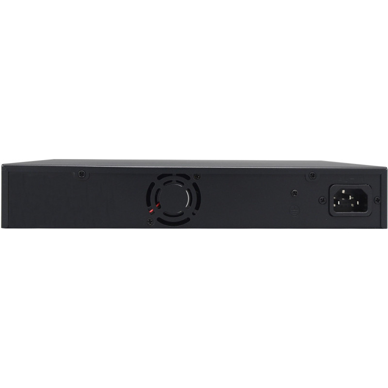 Switch PoE Getfort GF-120G-16P-240, 16 x 10/100 PoE + 2 x GE + 2 x SFP, 240 W