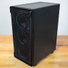 Caja de PC Kolink AM2 ARGB Midi Tower, ATX, cristal templado, 4 ventiladores de 120 mm incluidos, negra