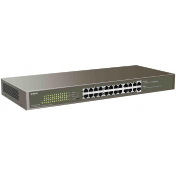 Conmutador PoE Tenda TEG1124P-24-250W, 24 puertos, 250 W