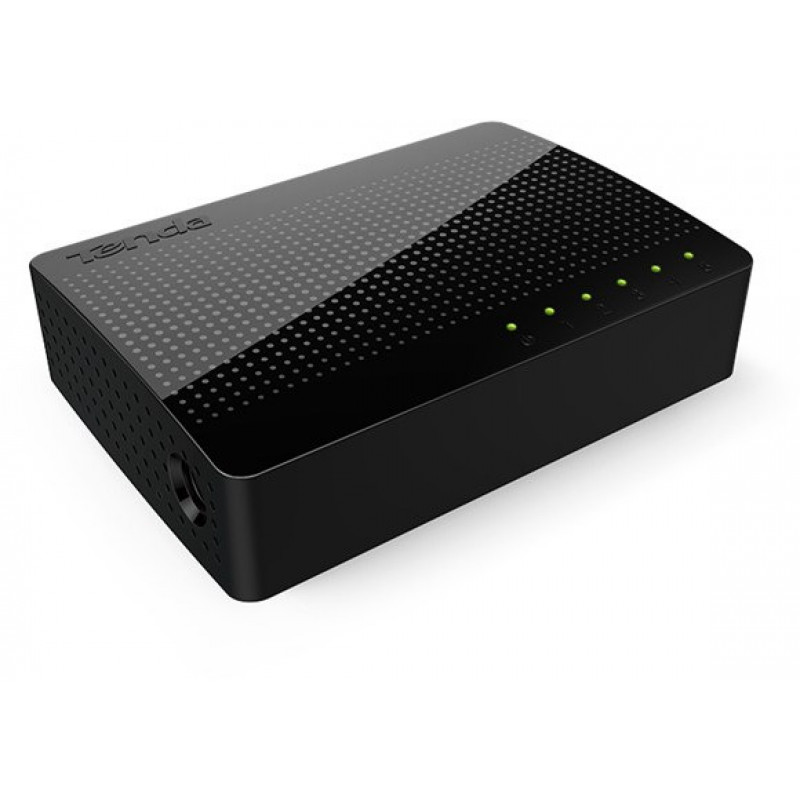 Conmutador de sobremesa Tenda SG105, 5 puertos Gigabit