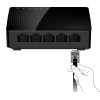 Conmutador de sobremesa Tenda SG105, 5 puertos Gigabit