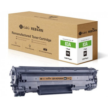 G&G tóner remanufacturado para HP 83A CF283A