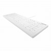 Cherry Contour Active Key AK-C8112-U1-W/EU teclado médico, con cable, distribución UE, blanco