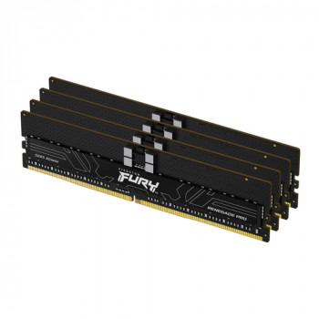 Kingston FURY Renegade Pro KF560R32RBEK4-128 kit de memoria DDR5-6000 ECC registrada, 128 GB (4 x 32 GB), negro