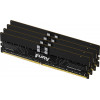 Kingston FURY Renegade Pro KF564R32RBE2K4-128 kit de memoria DDR5-6400 ECC registrada, 128 GB (4 x 32 GB), CL32, negro
