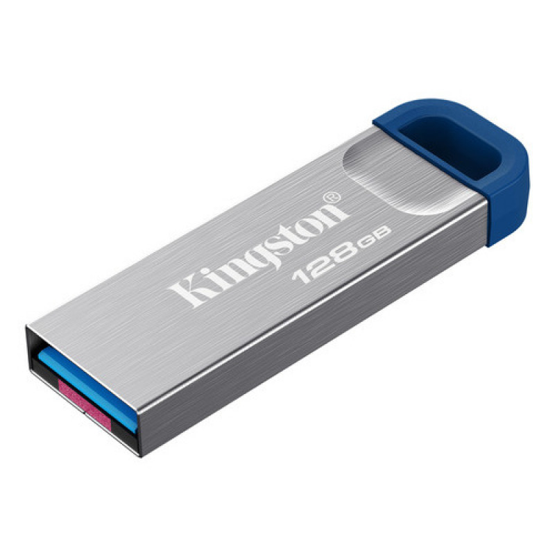 Kingston DataTraveler Kyson DTKNG2/128GB memoria USB, 128 GB, USB 3.2 Gen 1, metálica