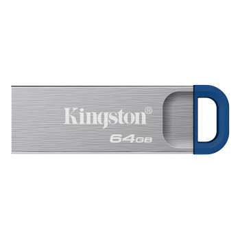 Kingston DataTraveler Kyson DTKNG2/64GB memoria USB, 64 GB, USB 3.2 Gen 1, metálica